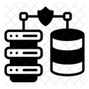 Secure Hosting Secure Database Database Encryption Icon
