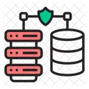 Secure Hosting Secure Database Database Encryption Icon