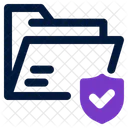 Secure File Document Icon