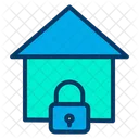 Secure Home Secure House Lock Home Icon