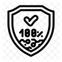 Secure Transaction Shield Icon