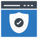 Secure Internet Protection Icon