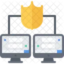 Secure Connection Messenger Icon