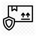 Secure Delivery Carton Icon