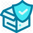 Secure Donation Shield Icon