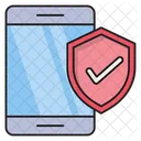 Secure Protection Mobile Icon