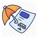 Secure Legal Document Icon