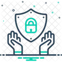 Secure Protected Defended Icon