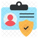 Secure Id Card  Icon