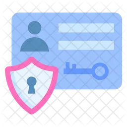 Secure Identity  Icon