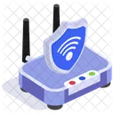 Secure Internet Network Icon