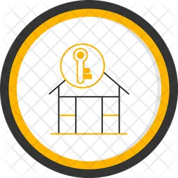 Secure Key  Icon
