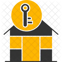 Secure Key  Icon