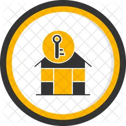 Secure Key  Icon