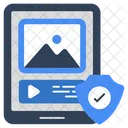 Secure Landscape Secure Photo Secure Gallery Icon