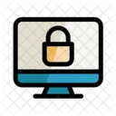 Laptop Lock Web Icon