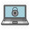 Laptop Lock Security Icon