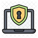 Secure Laptop Laptop Security Icon