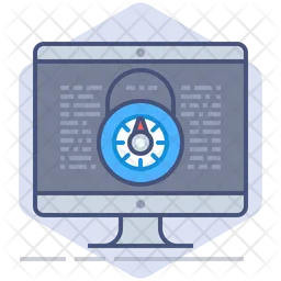 Secure License  Icon