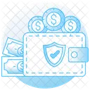 Secure Loan Safe Loan Pocket Cash Icon