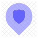 Secure Location Secure Place Location Icon
