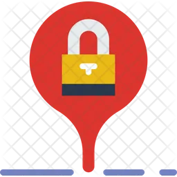 Secure Location  Icon