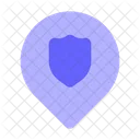 Secure Location Secure Place Location Icon