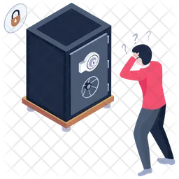 Secure Locker  Icon