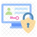 Secure Login Account Icon
