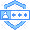 Secure Login Authentication Protection Icon
