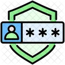 Secure Login Authentication Protection Icon
