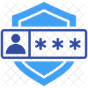 Secure Login Authentication Protection Icon