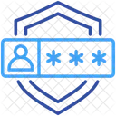 Secure Login Authentication Protection Icon