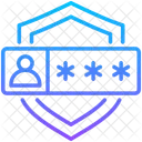Secure Login Authentication Protection Icon
