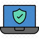 Secure loptop  Icon