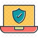 Secure loptop  Icon