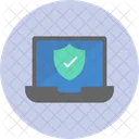 Secure loptop  Icon