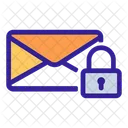 Mail Lock Cipher Icon