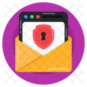 Mail Safety Secure Mail Encrypted Mail Icon