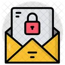 Secure Mail Letter Envelope Icon