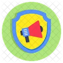 Secure Marketing Promotion Publicity Icon