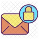 Email Lock Secure Message Message Lock Icon