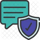 Secure Message Secure Shield Icon