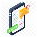 Secure Messages  Icon