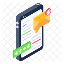 Secure Messages  Icon