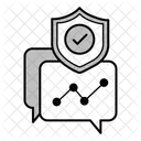 Secure Messaging Encrypted Chat Safe Communication Icon