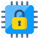Secure Microchip Microchip Security Microchip Protection Icon