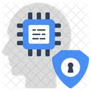 Secure Microchip  Icon