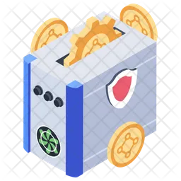 Secure Mining  Icon