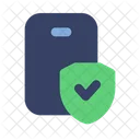 Secure Mobile Security Smartphone Icon